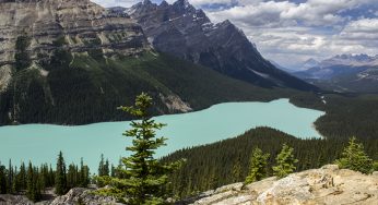 Los lagos de la Icefield Parkway