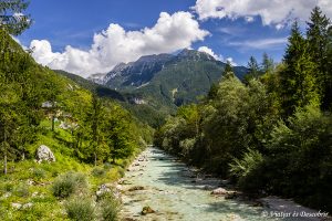 El Valle del río Soča: excursiones entre cascadas y montañas