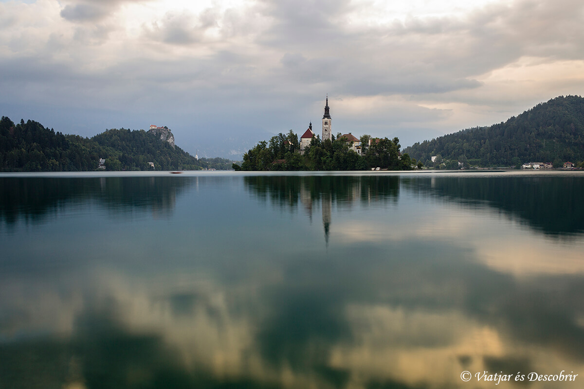 lago bled en eslovenia