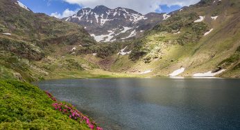 La Pica d’Estats (3.143 m) desde la Vall Farrera