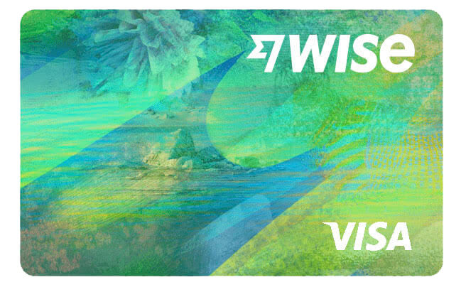 diseño de la tarjeta de débito virtual de wise