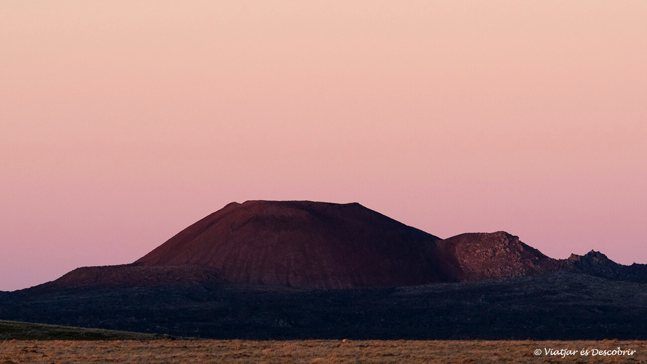 cono volcánico en el Parque Nacional Pali Aike