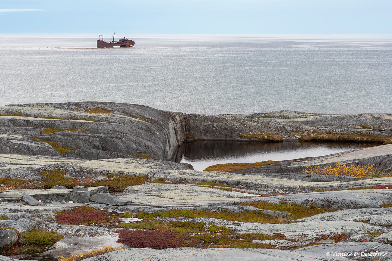 el barco Ithaca en Churchill