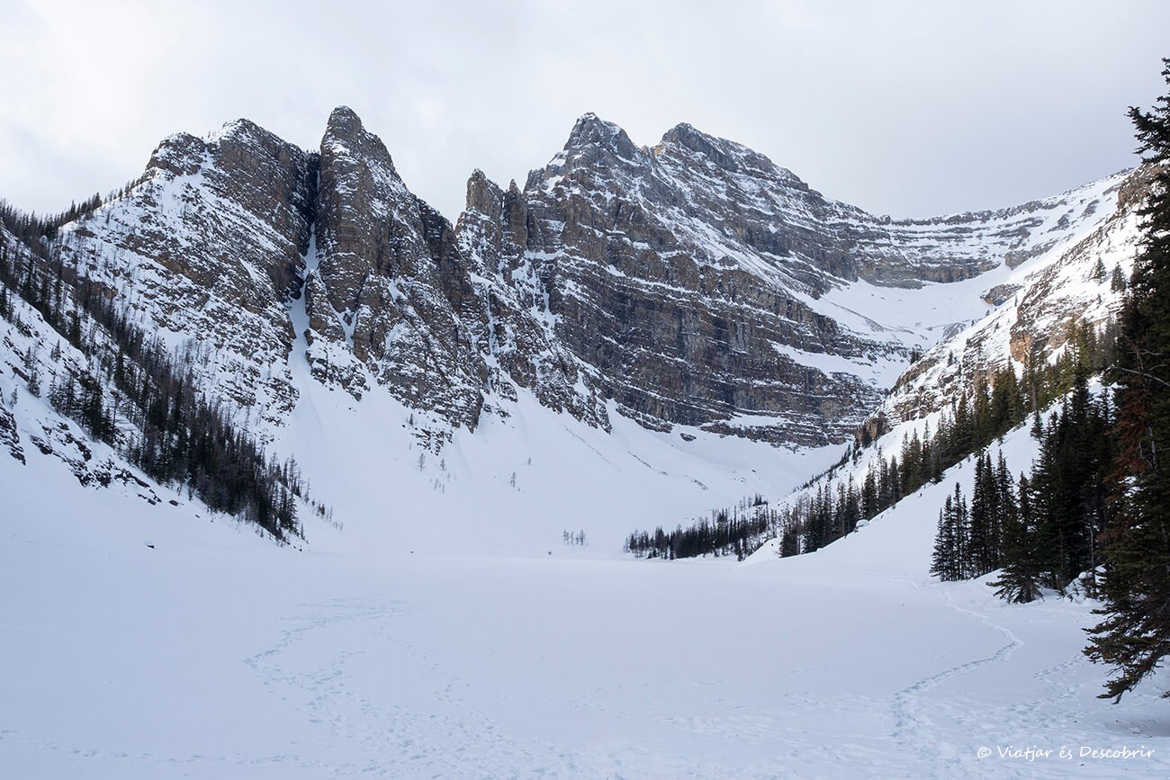 Lake Agnes en el Parque Nacional Banff