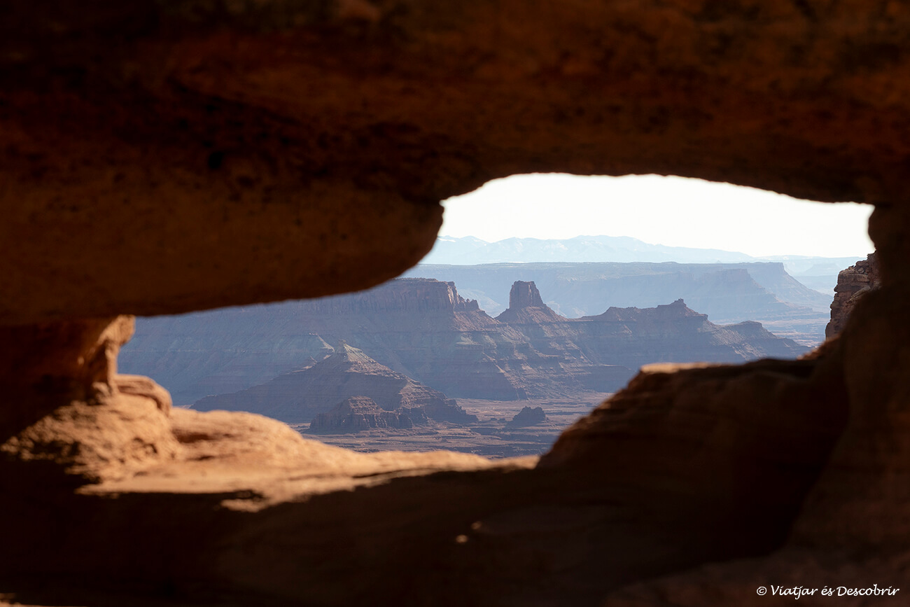detalles de las formaciones rocosas características de esta zona de Utah