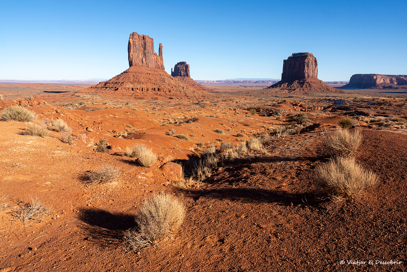 paisaje de Monument Valley durante el Wildcat Trail