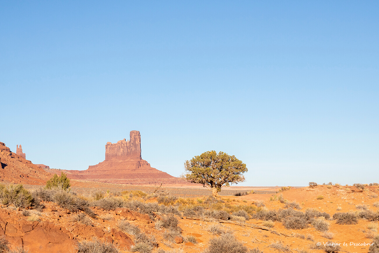 paisaje de Monument Valley y uno de los mejores lugares donde dormir en el oeste de los Estados Unidos