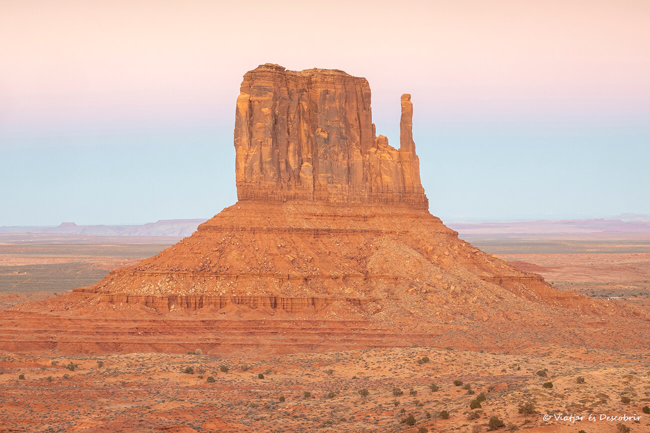 una de las rocas de Monument Valley panorámicas