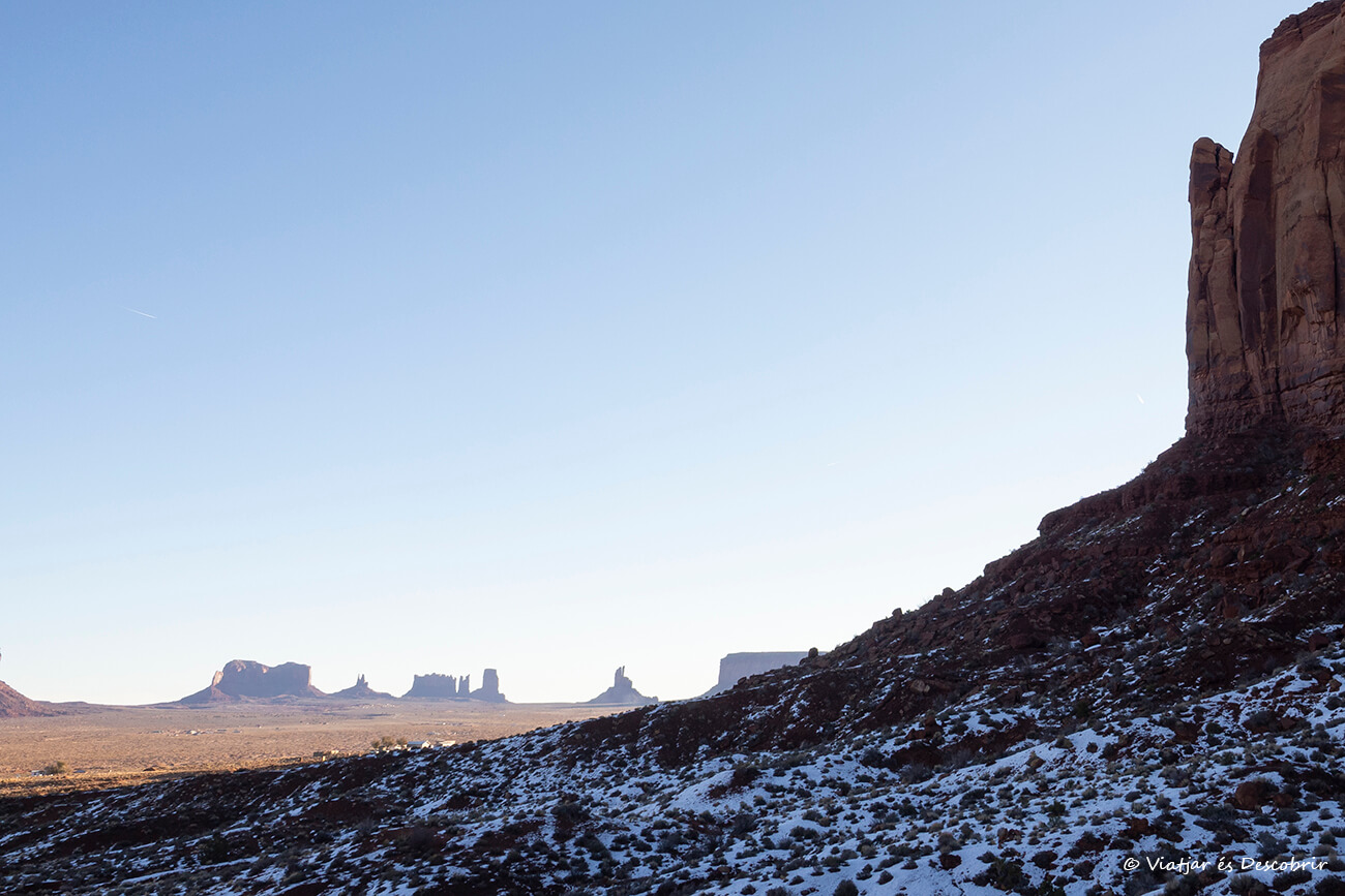vista desde el Goulding's Lodge