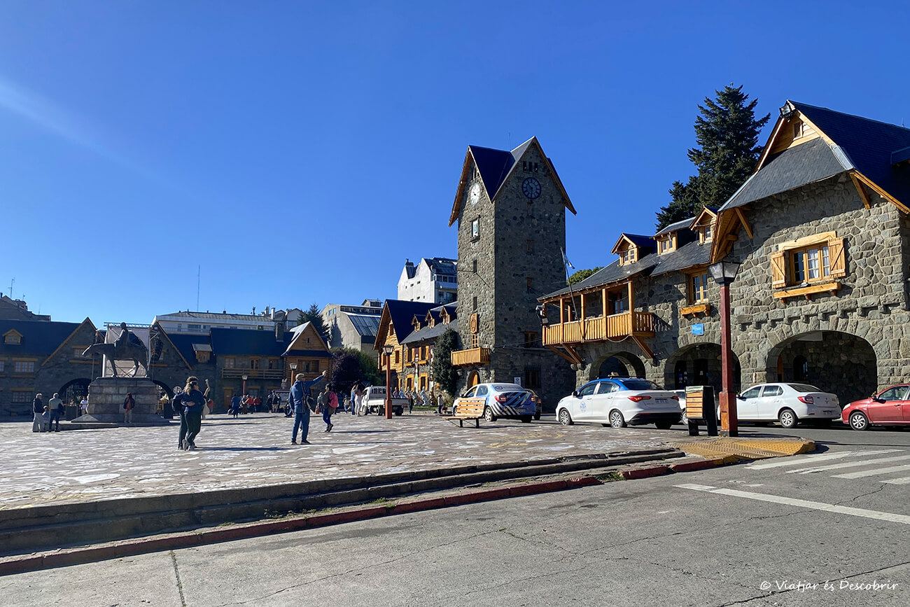Centro cívico en Bariloche